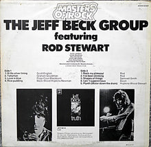 Load image into Gallery viewer, Jeff Beck Group Featuring Rod Stewart : Masters Of Rock (LP, Comp)