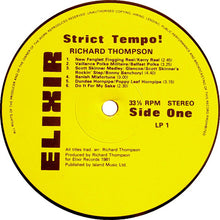Load image into Gallery viewer, Richard Thompson : Strict Tempo! (Traditional & Modern Tunes For All Occasions!!) (LP, Album)