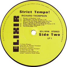 Load image into Gallery viewer, Richard Thompson : Strict Tempo! (Traditional & Modern Tunes For All Occasions!!) (LP, Album)