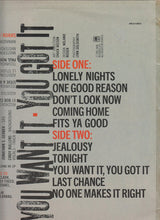 Load image into Gallery viewer, Bryan Adams : You Want It, You Got It (LP, Album)