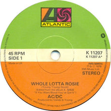 Load image into Gallery viewer, AC/DC : Whole Lotta Rosie (7", Single)