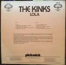 Load image into Gallery viewer, The Kinks : Lola (LP, Comp)