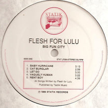 Load image into Gallery viewer, Flesh For Lulu : Big Fun City (LP, Album + 12")