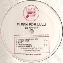 Load image into Gallery viewer, Flesh For Lulu : Big Fun City (LP, Album + 12")