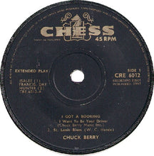 Load image into Gallery viewer, Chuck Berry : I Got A Booking (7", EP)