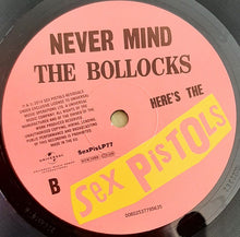 Load image into Gallery viewer, Sex Pistols : Never Mind The Bollocks Here's The Sex Pistols (LP, Album, RE, RP, 180)