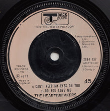 Load image into Gallery viewer, Heartbreakers* : One Track Mind (7")