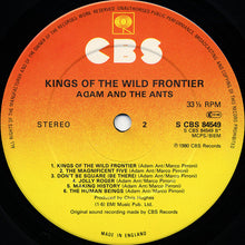 Load image into Gallery viewer, Adam And The Ants : Kings Of The Wild Frontier (LP, Album, RP)