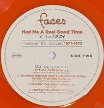 Load image into Gallery viewer, Faces (3) : Had Me A Real Good Time At The BBC (In Session & In Concert 1971-1973) (LP, RSD, Comp, Mono, Ltd, Ora)
