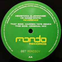 Load image into Gallery viewer, Hemstock & Jennings Vs Adam White : Reverence (12")