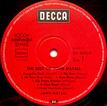 Load image into Gallery viewer, John Mayall : The Best Of John Mayall (LP, Comp)