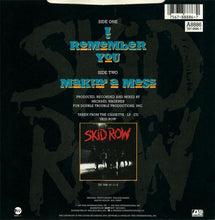 Load image into Gallery viewer, Skid Row : I Remember You (7", Single)