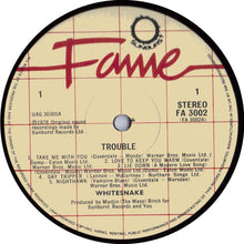Load image into Gallery viewer, Whitesnake : Trouble (LP, Album, RE)