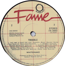 Load image into Gallery viewer, Whitesnake : Trouble (LP, Album, RE)