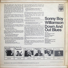 Load image into Gallery viewer, Sonny Boy Williamson (2) : Down And Out Blues (LP, Album, Mono, RE)