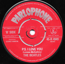 Load image into Gallery viewer, The Beatles : Love Me Do (7", Single, Mono, RE, Pus)