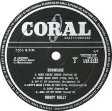 Load image into Gallery viewer, Buddy Holly : Showcase (LP, Album, Mono)
