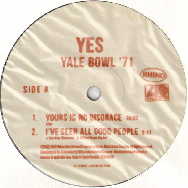 欧LP Yes Yale Bowl 71 R1726093 Rhino Records, Atlan /00260 s-l400.jpg