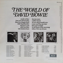 Load image into Gallery viewer, David Bowie : The World Of David Bowie (LP, Comp, RE)
