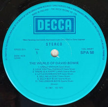 Load image into Gallery viewer, David Bowie : The World Of David Bowie (LP, Comp, RE)