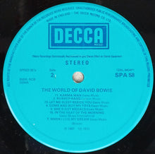 Load image into Gallery viewer, David Bowie : The World Of David Bowie (LP, Comp, RE)