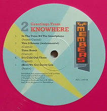 Load image into Gallery viewer, The Members : Greetings From Knowhere (LP, Album, Ltd, Red)
