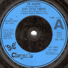 Load image into Gallery viewer, Stiff Little Fingers : Nobody's Hero (7", Single, Promo)