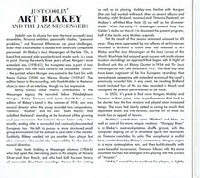 Load image into Gallery viewer, Art Blakey & The Jazz Messengers : Just Coolin' (CD, Album, Gat)