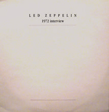 Load image into Gallery viewer, Led Zeppelin : 1972 Interview (LP, Pic, Unofficial)