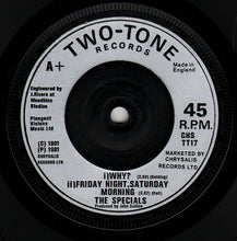 Load image into Gallery viewer, The Specials : Ghost Town (7", Single, Sil)