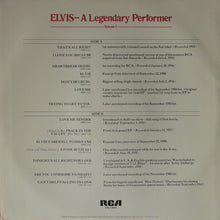 Load image into Gallery viewer, Elvis* : A Legendary Performer - Volume 1 (LP, Comp, Mono)