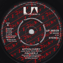 Load image into Gallery viewer, Fischer-Z : The Worker (7", Single)