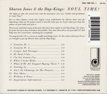 Load image into Gallery viewer, Sharon Jones & The Dap-Kings : Soul Time! (CD, Album, Comp)