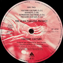 Load image into Gallery viewer, The Alan Parsons Project : Vulture Culture (LP, Album)