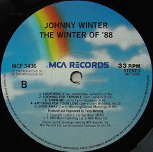 Load image into Gallery viewer, Johnny Winter : The Winter Of '88 (LP, Album)
