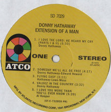 Load image into Gallery viewer, Donny Hathaway : Extension Of A Man (LP, Album, RE)