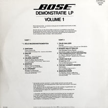 Load image into Gallery viewer, Various : Bose Demonstration Album Vol.1/Bose Demonstratie LP Volume 1 (LP, Comp)