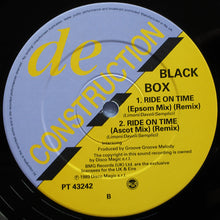 Load image into Gallery viewer, Black Box : Ride On Time (Remix) (12", Single)