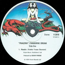 Load image into Gallery viewer, Tangerine Dream : Phaedra (LP, Album, Gat)