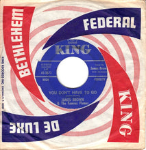 Load image into Gallery viewer, James Brown & The Famous Flames : Mashed Potatoes U.S.A. / You Don't Have To Go (7")