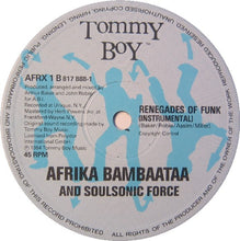 Load image into Gallery viewer, Afrika Bambaataa & Soul Sonic Force* : Renegades Of Funk! (12")