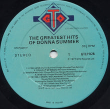 Load image into Gallery viewer, Donna Summer : The Greatest Hits Of Donna Summer (LP, Comp)