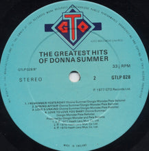 Load image into Gallery viewer, Donna Summer : The Greatest Hits Of Donna Summer (LP, Comp)