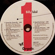 Load image into Gallery viewer, Billy Idol : Billy Idol (LP, Album)