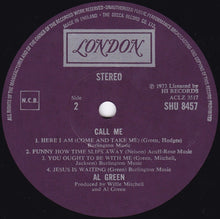 Load image into Gallery viewer, Al Green : Call Me (LP, Album)