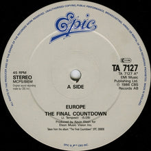 Load image into Gallery viewer, Europe (2) : The Final Countdown (12", Single)
