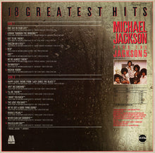 Load image into Gallery viewer, Michael Jackson Plus The Jackson 5 : 18 Greatest Hits (LP, Comp, Mad)