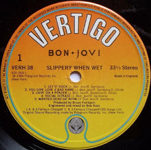 Load image into Gallery viewer, Bon Jovi : Slippery When Wet (LP, Album)