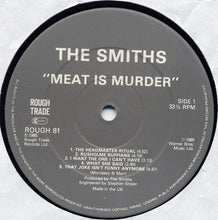 Load image into Gallery viewer, The Smiths : Meat Is Murder (LP, Album, CBS)
