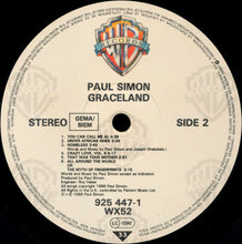 Load image into Gallery viewer, Paul Simon : Graceland (LP, Album, Emb)
